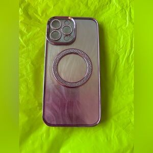 Purple Sparkle IPhone 13 Pro Max Phone Case
